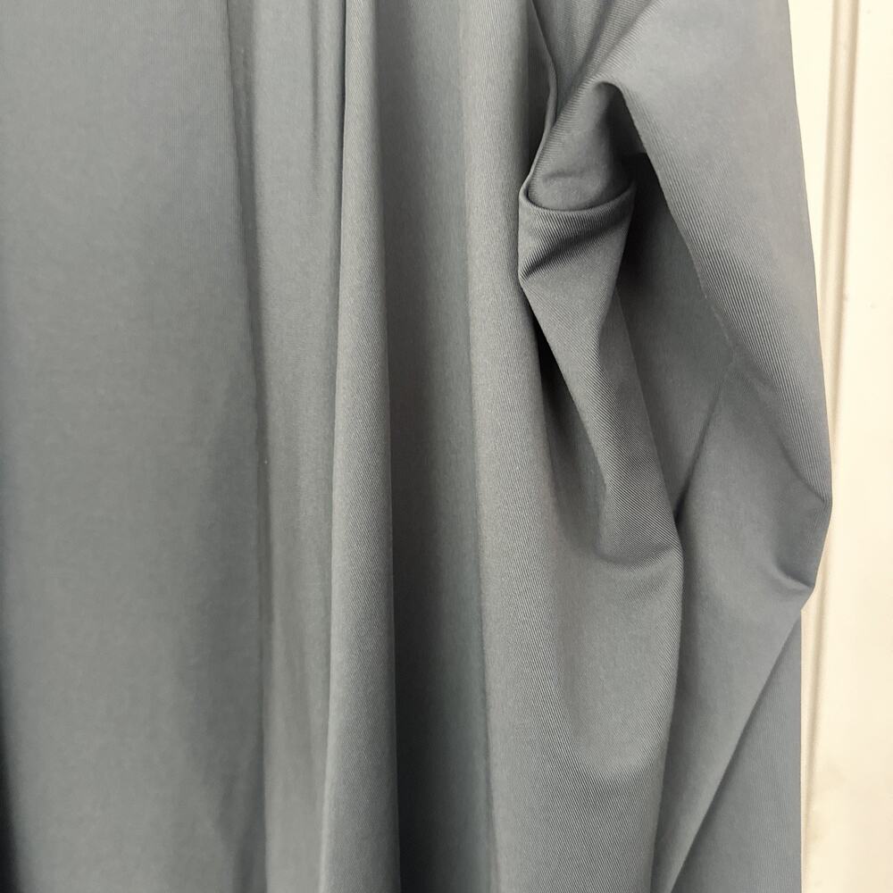 Quench Wear Women's Open Front Cardigan Stretch Long Sleeve Graphite Large - Picture 4 of 6